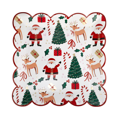 Whimsy Christmas Scatter 10" Plate