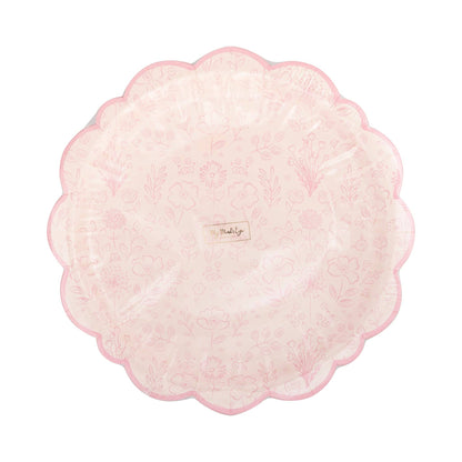 Pembroke Pink Floral 10" Plate