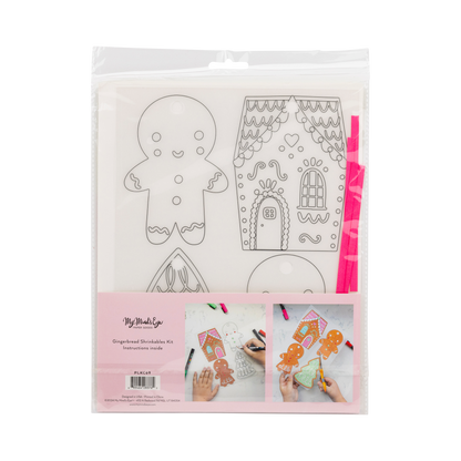 Gingerbread Shrinkables Kit