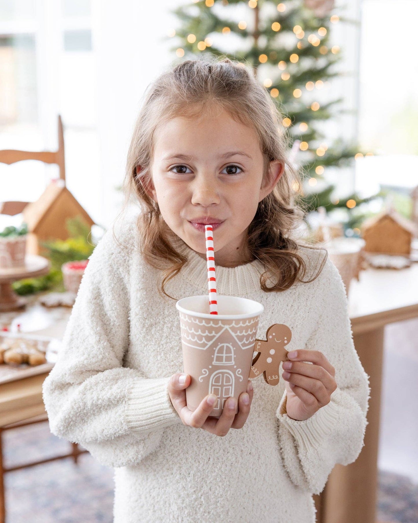 Gingerbread Handled Paper Cup