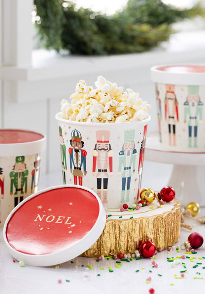 Nutcrackers Treat Cups w/ Lid