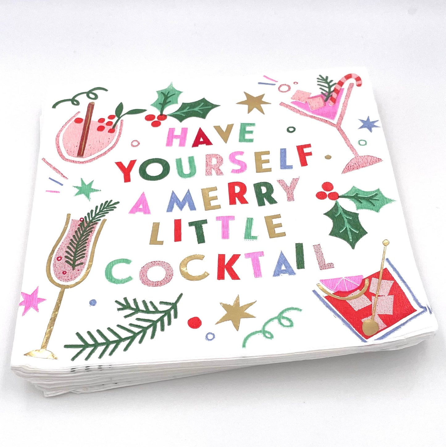 Merry Little Cocktail Napkins