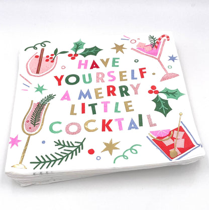 Merry Little Cocktail Napkins