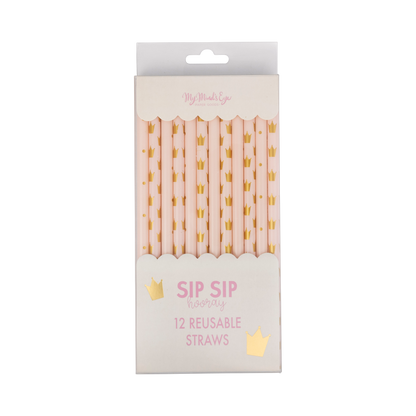 Princess Reusable Straws