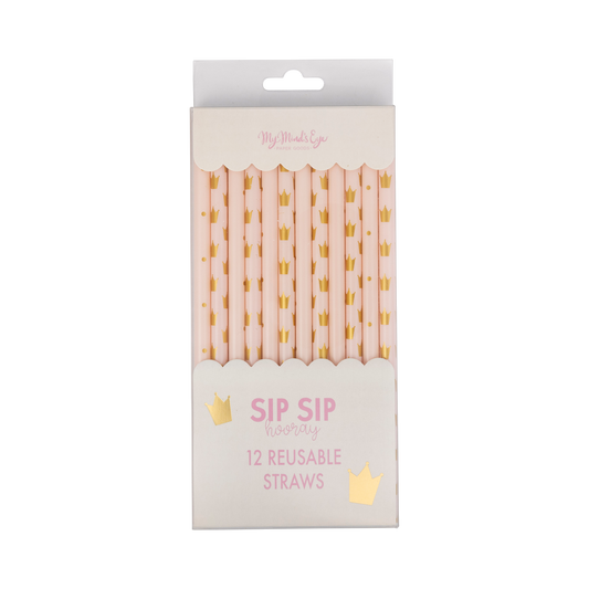 Princess Reusable Straws