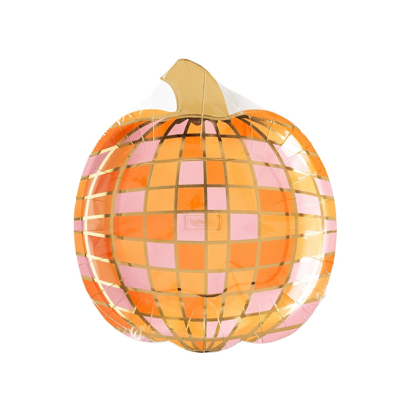 Spooky Era Disco Pumpkin Plate