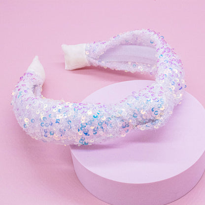 Sequin Confetti Kids Knot Headband