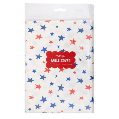 Americana Stars Paper Table Cover