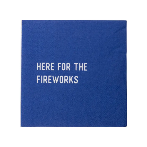 Here For Fireworks Napkins