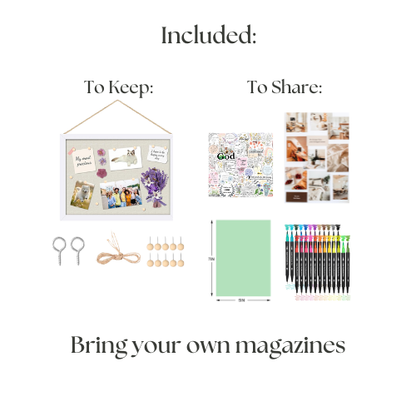 BECOMING HER Vision Board Workshop : Designing the Woman You Were Born To Be