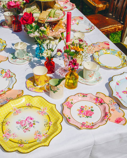 Pretty Tea Party Food Serving Platters