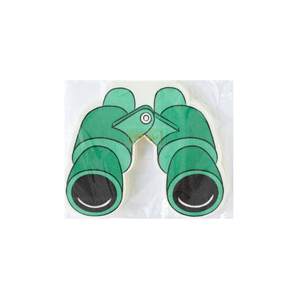 Safari Binoculars Shaped Napkin