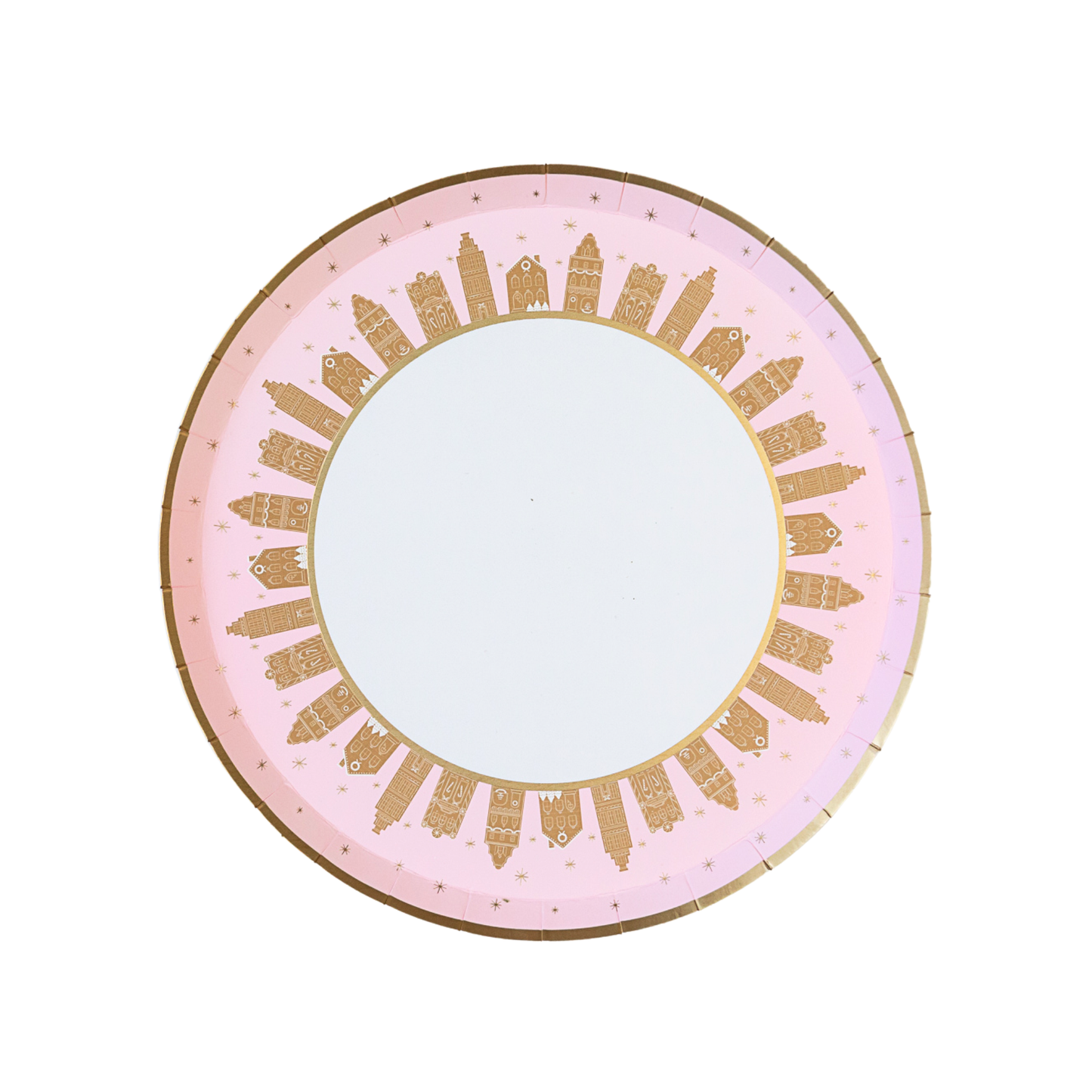 PINK GINGERBREAD SMALL PLATES