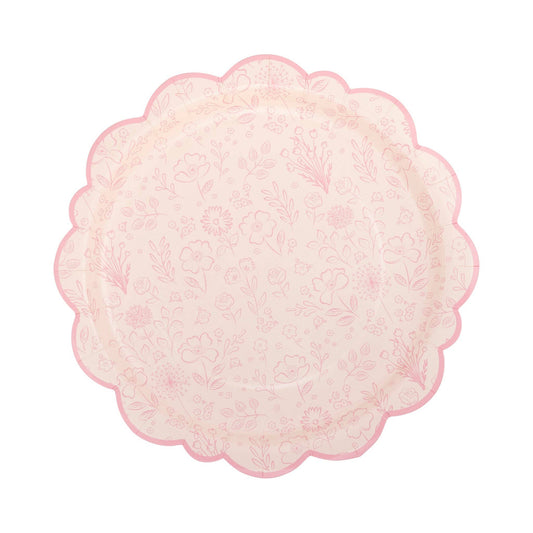 Pembroke Pink Floral 10" Plate