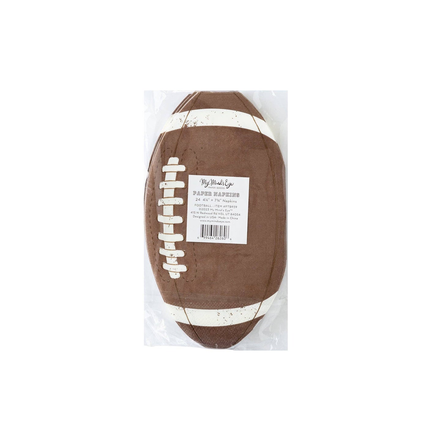 Football Shape Napkins