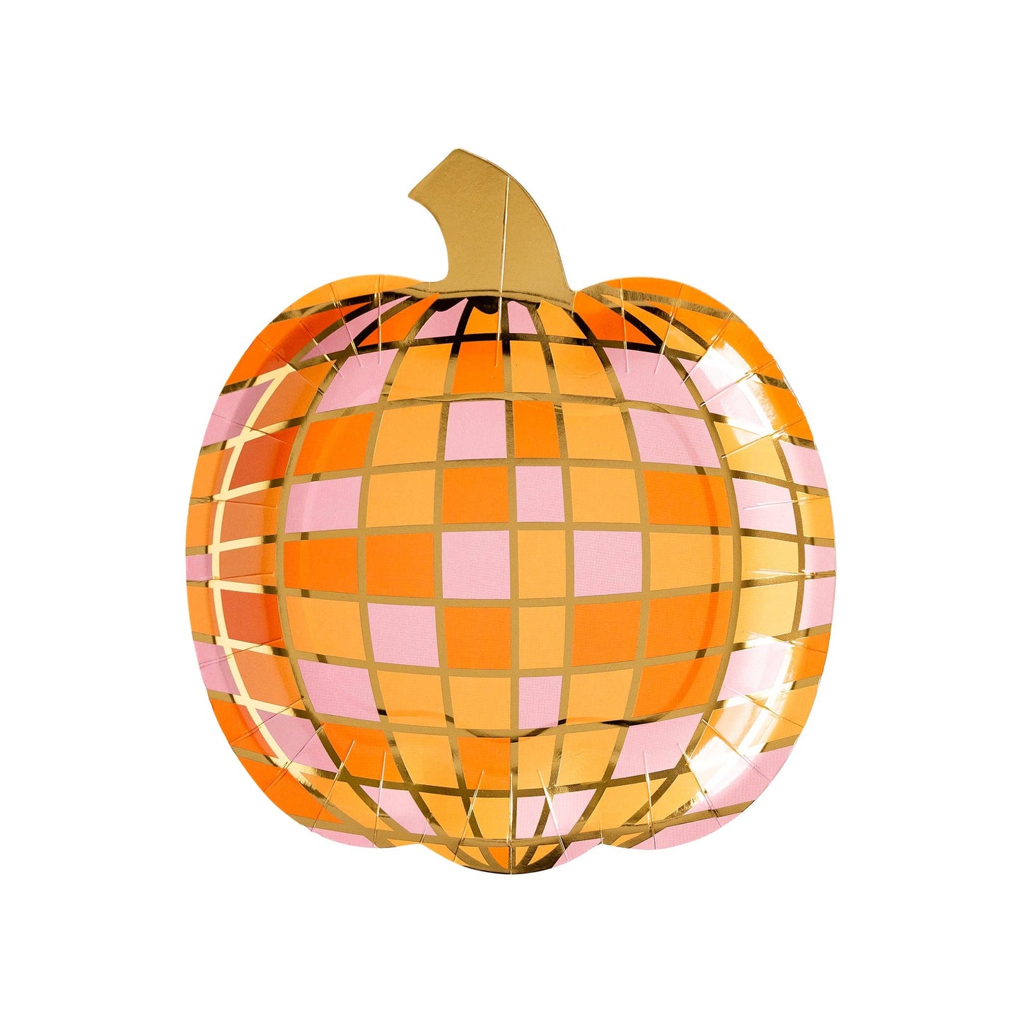 Spooky Era Disco Pumpkin Plate