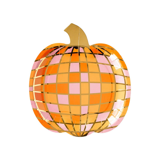 Spooky Era Disco Pumpkin Plate