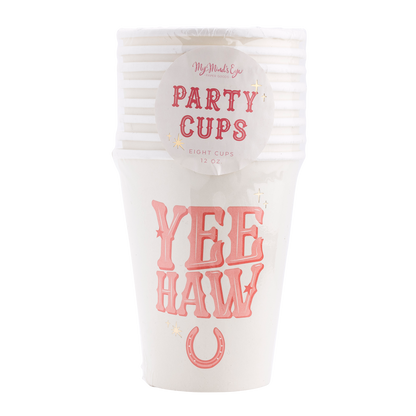 Yeehaw Party Cups