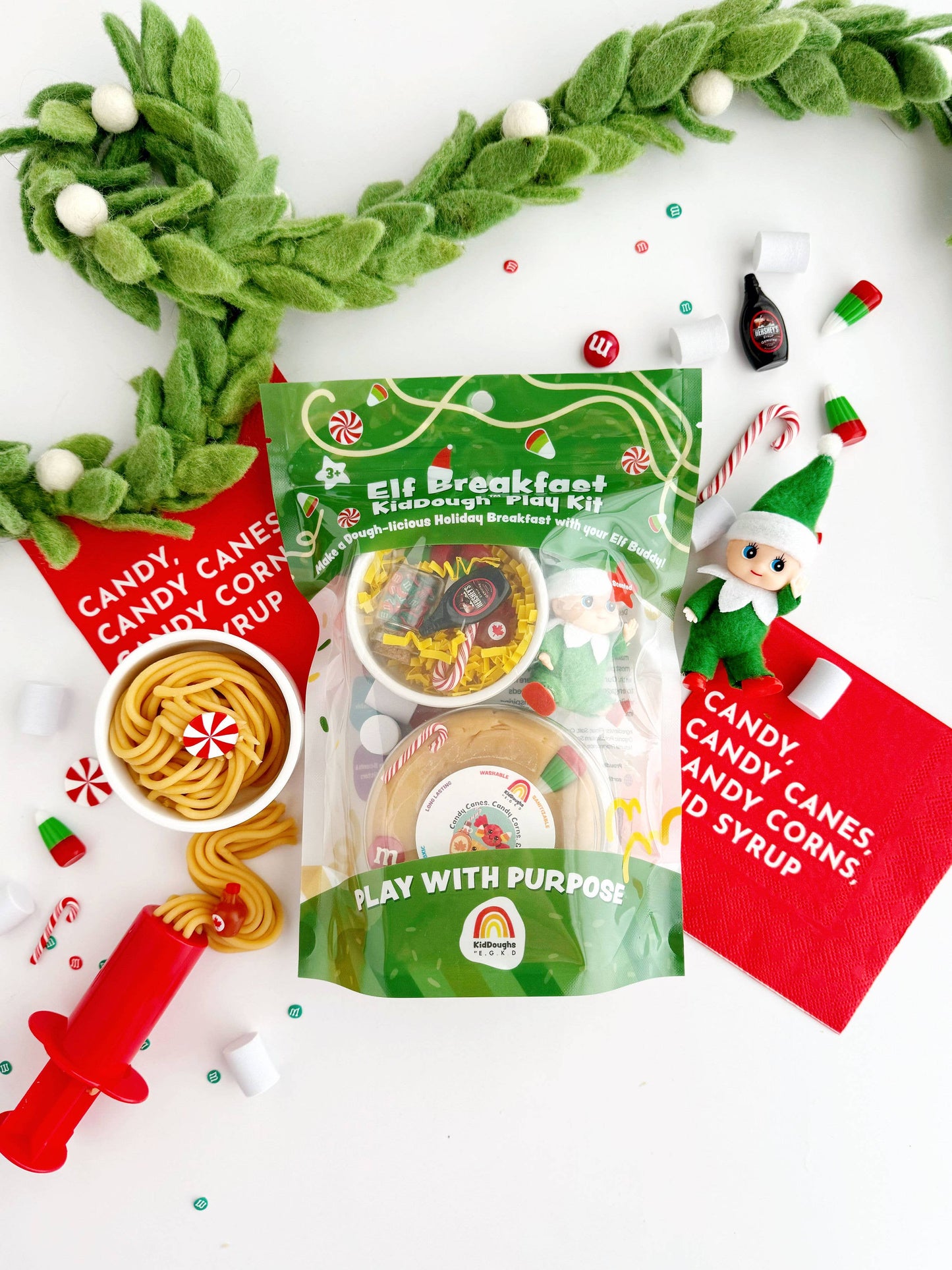 Elf Breakfast KidDough Play Kit