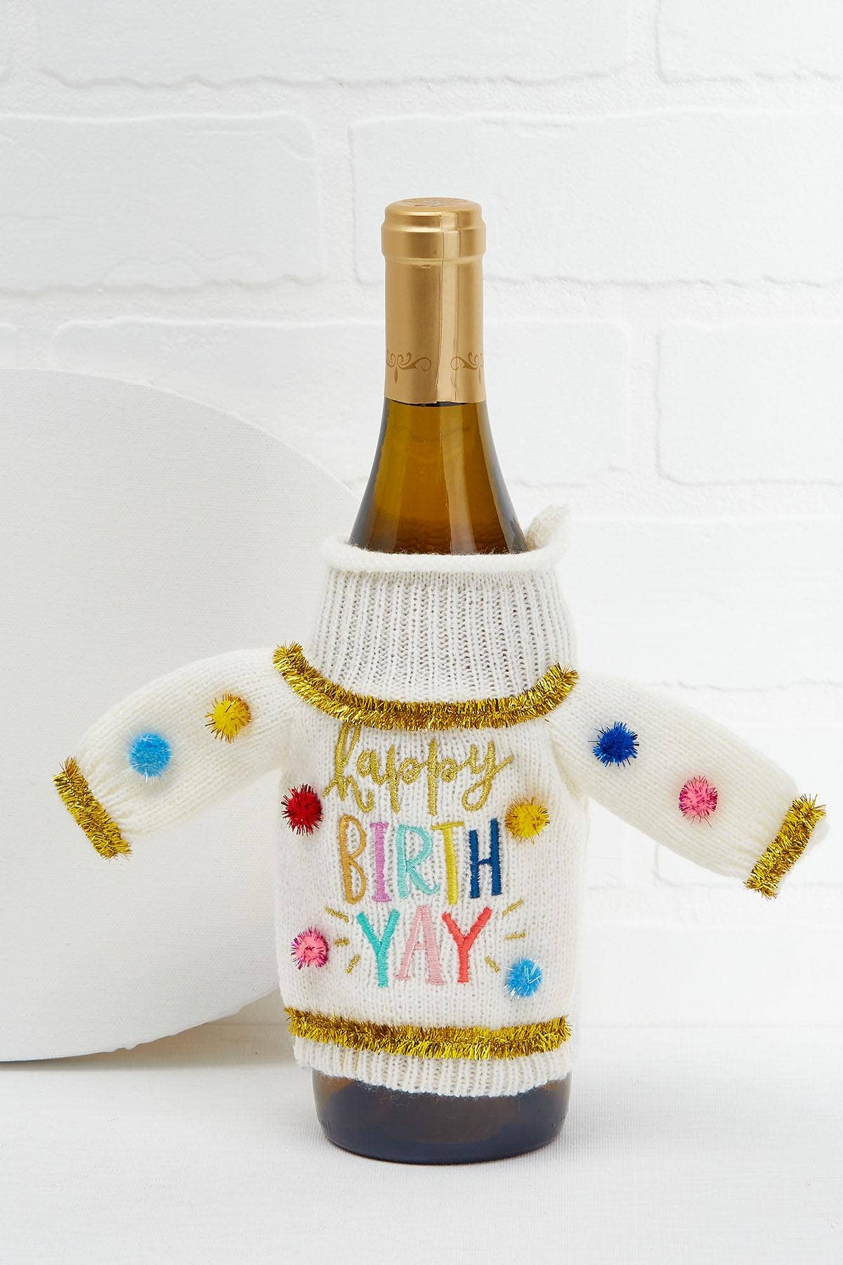 Happy BirthYay - Wine Bottle Sweater