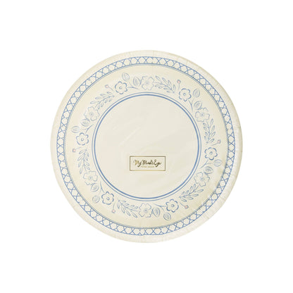 Pembroke Floral 7" Paper Dessert Plate