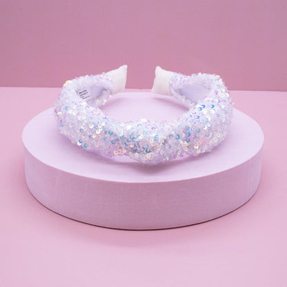 Sequin Confetti Kids Knot Headband