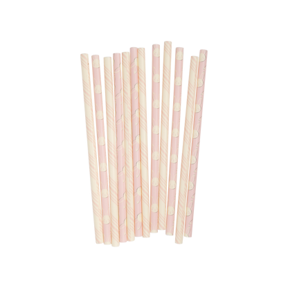 Bunnies & Stripes Reusable Straws