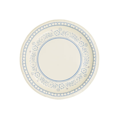 Pembroke Floral 7" Paper Dessert Plate