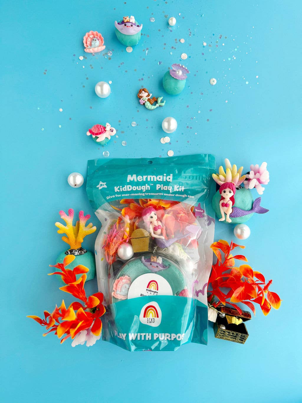 Mermaid KidDough Play Kit