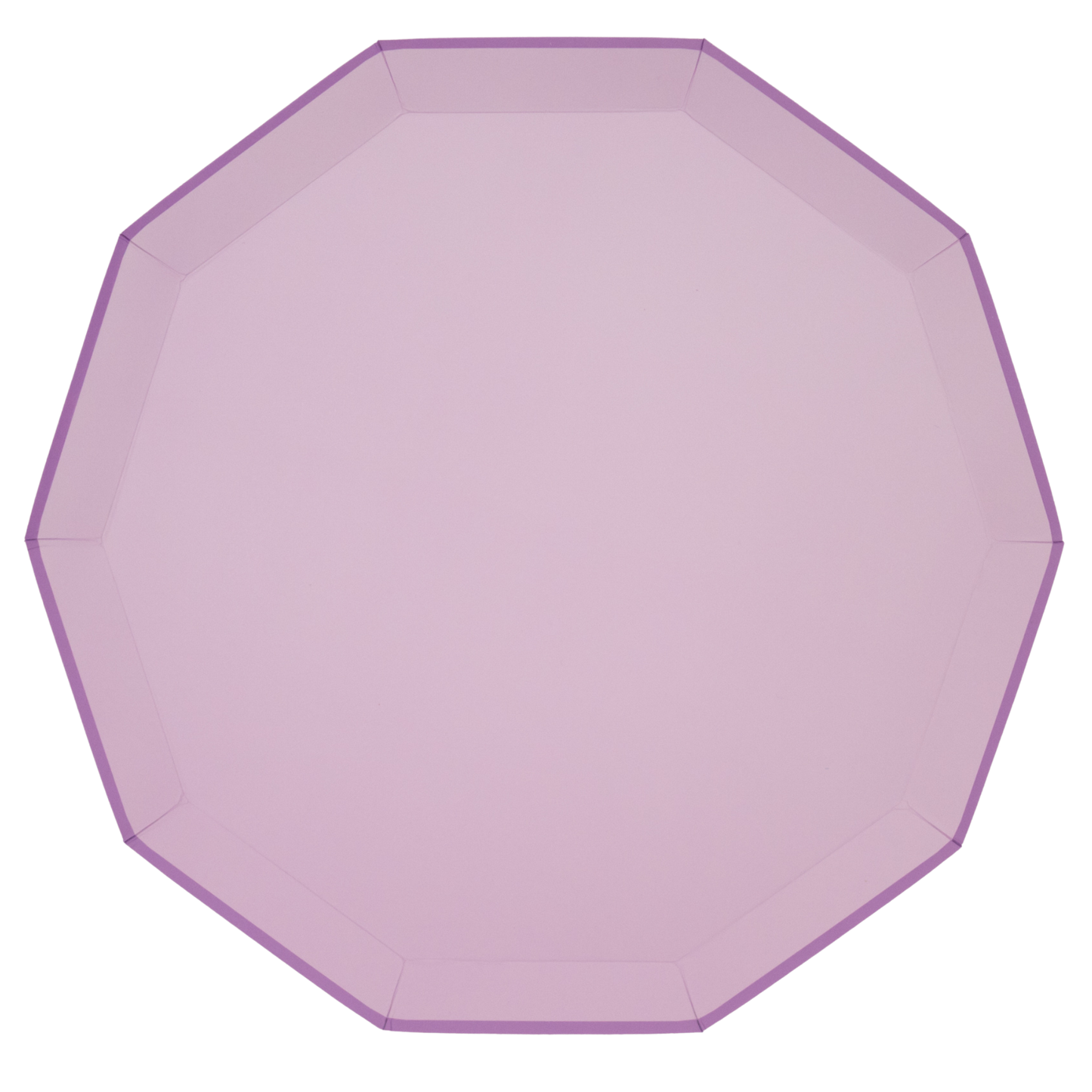 Lilac Dinner Paper Plates