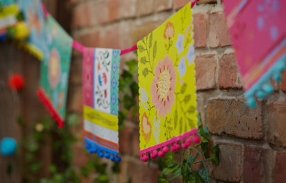 Boho Pom Pom Fiesta Garland