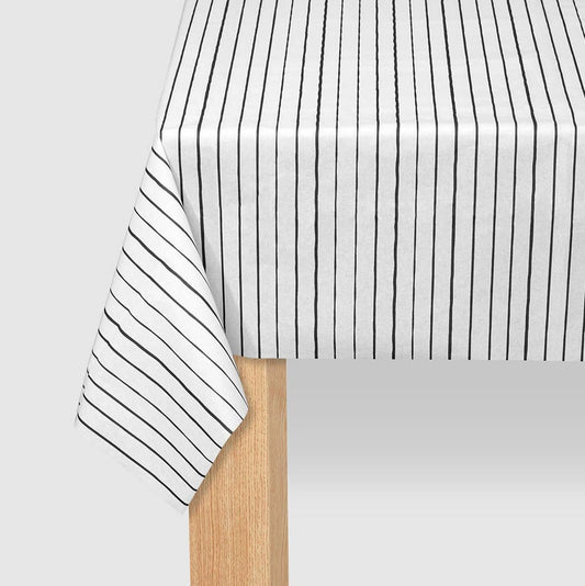 Pinstripe Paper Tablecloth