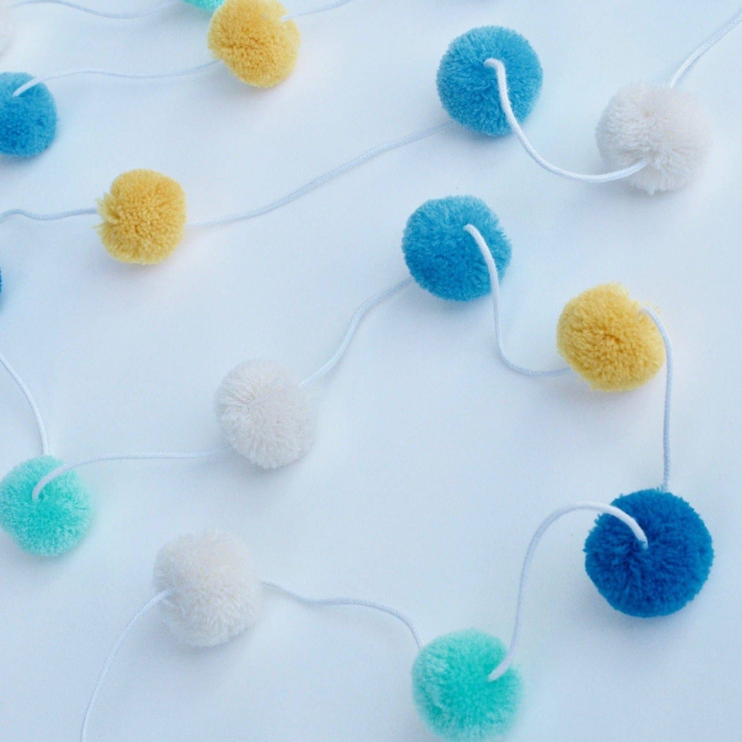 Colorful Pompom Garland