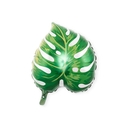 Tropical Leaf Mylar Balloon