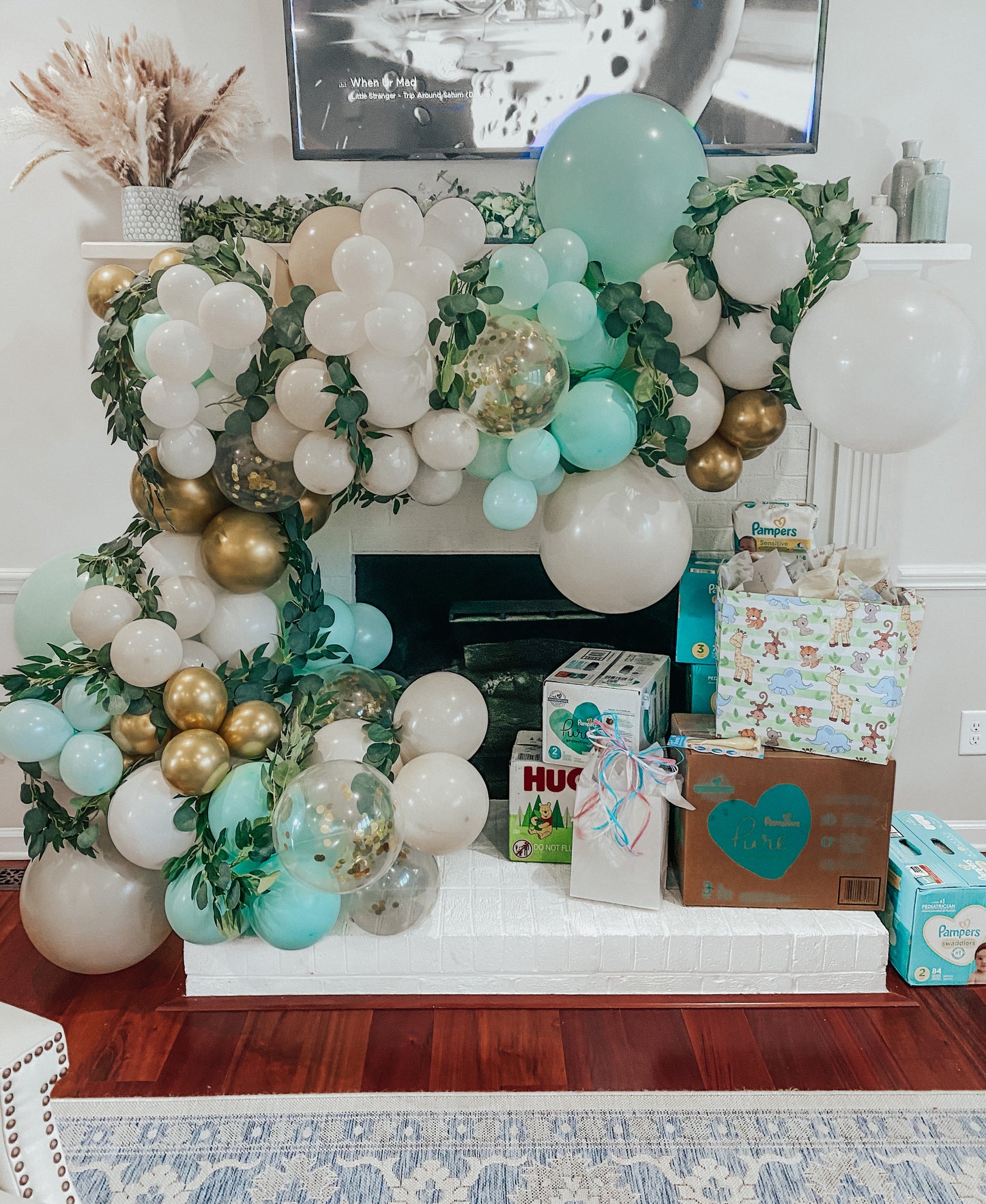 130-piece MINT TO BE Balloon Garland