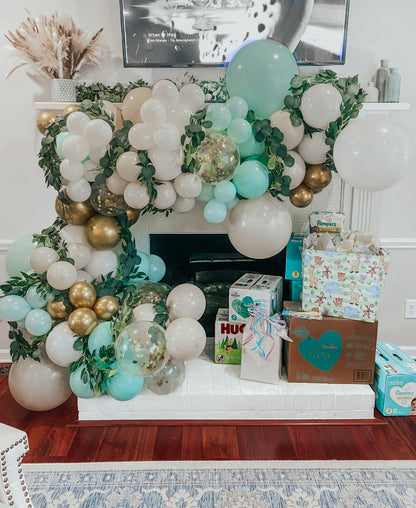 130-piece MINT TO BE Balloon Garland
