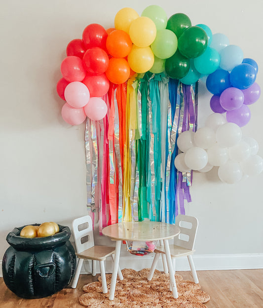 Rainbow Balloon arch